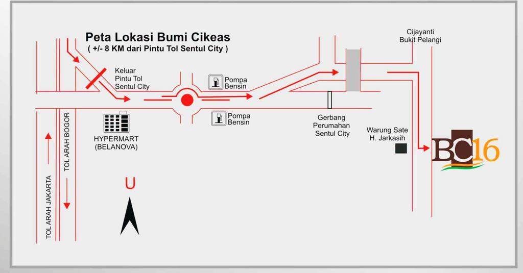 Hotel Bumi Cikeas Sentul Bogor Zewnętrze zdjęcie